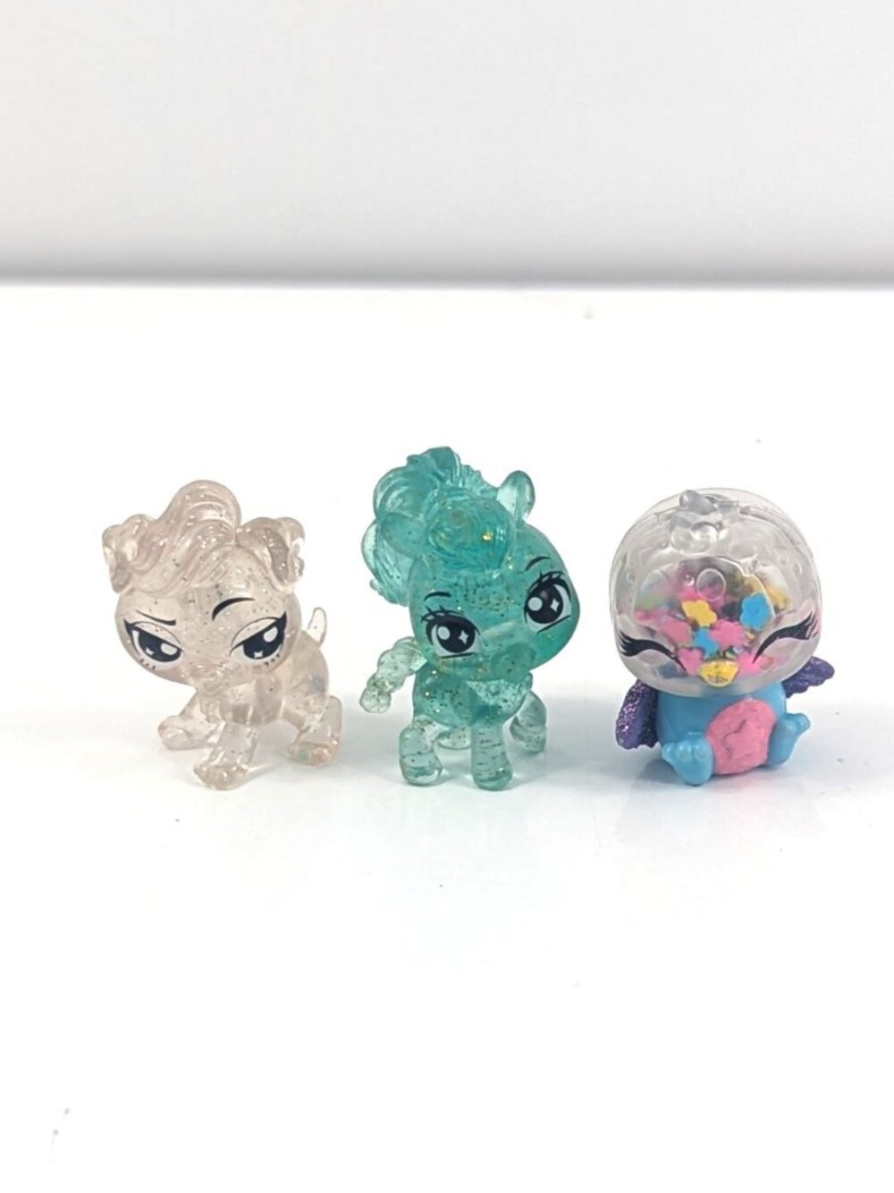 Lot of three sought after collectible Hatchimals with Sprinkle Penguala.